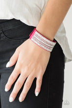 Load image into Gallery viewer, Paparazzi Accessories ✽Rebel Radiance - Pink Bracelet✽Flat Rate Ship $4.50✽
