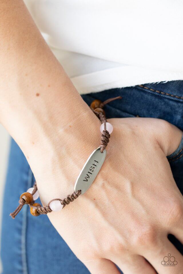 Paparazzi Accessories ❋WISH This Way - Pink Bracelet❋ Flat Rate Ship $4.50❋ - Image #2