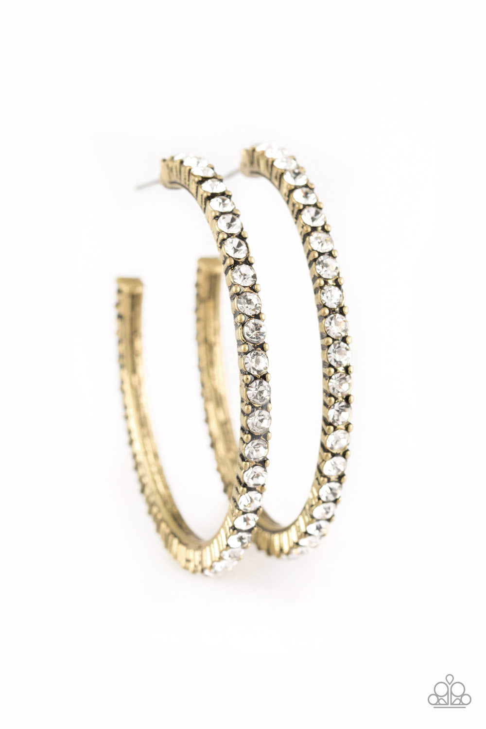 brought✽to✽you✽by✽blingflingbykat✽must-be-the-money-brass-earrings✽paparazzi-accessories