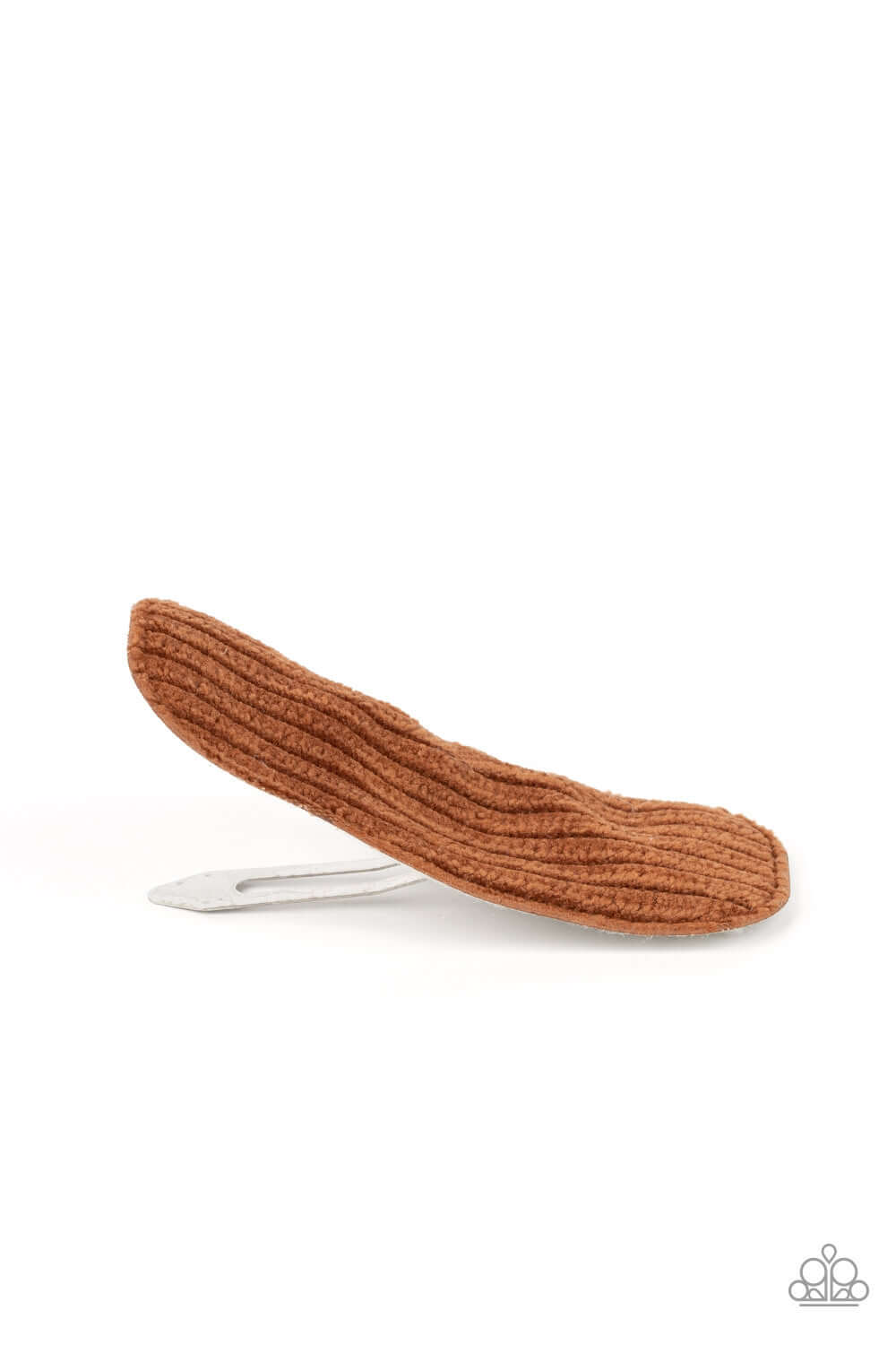 Paparazzi Accessories ❋Corduroy Couture - Brown Hair Clip❋ Flat Rate Ship $4.50❋ - Image #2