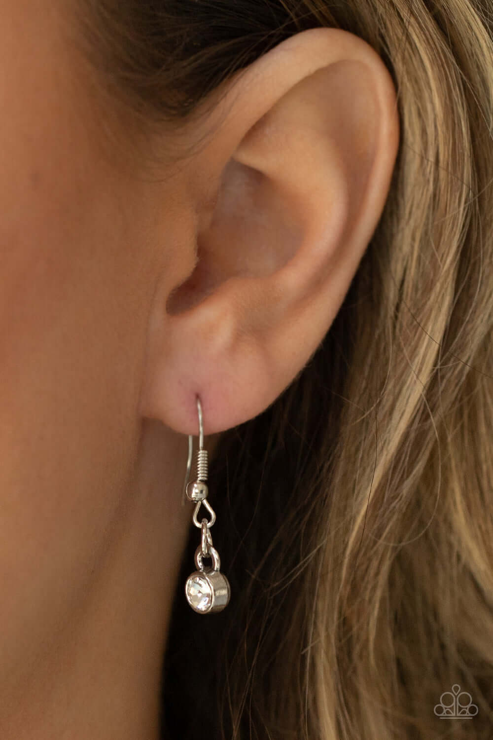 Paparazzi Accessories ❋I Pledge Allegiance to the Sparkle - White Necklace❋ Flat Rate Ship $4.50❋ - Image #3