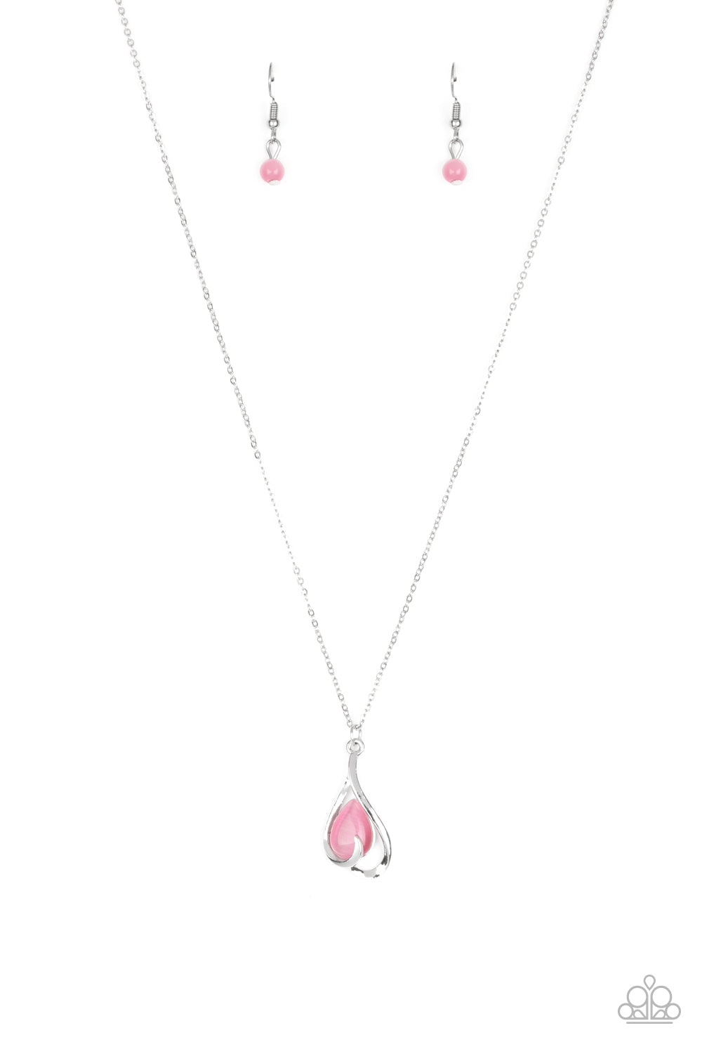 brought✽to✽you✽by✽blingflingbykat✽tell-me-a-love-story-pink-necklace✽paparazzi-accessories