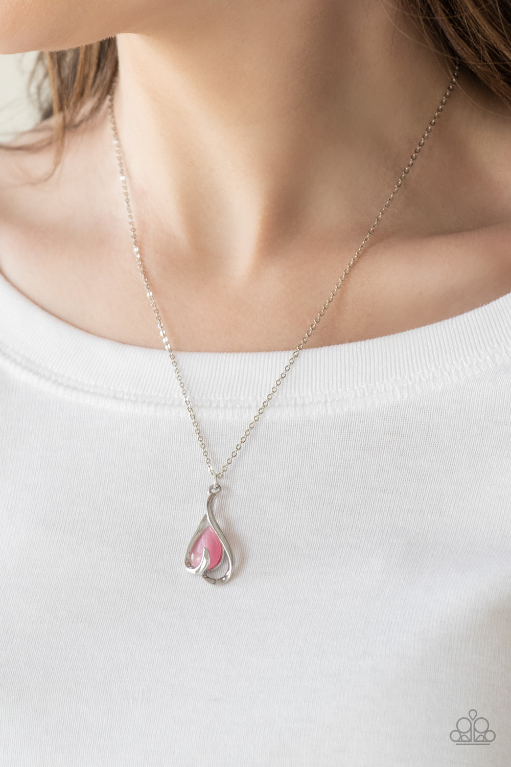 Paparazzi Accessories ✽ Tell Me A Love Story - Pink Necklace✽Flat Rate Ship $4.50✽