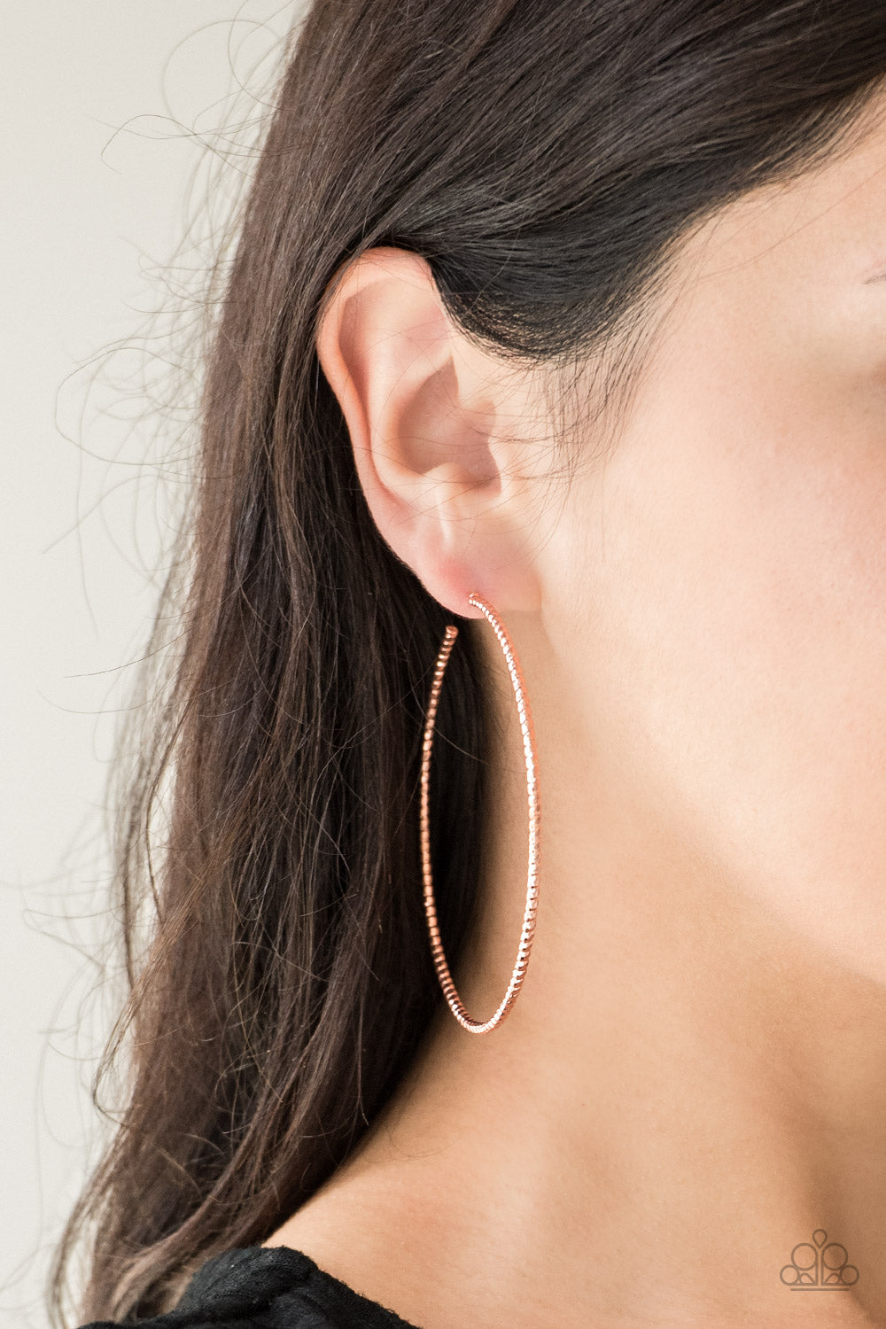 Paparazzi Accessories ✽ Hooked On Hoops - Copper Earrings✽Flat Rate Ship $4.50✽