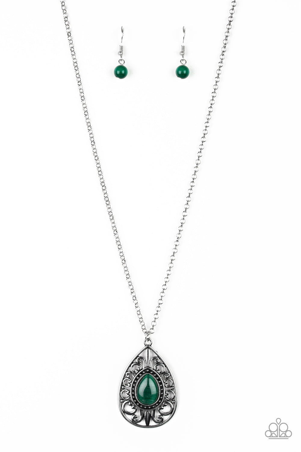 brought✽to✽you✽by✽blingflingbykat✽modern-majesty-green-necklace✽paparazzi-accessories