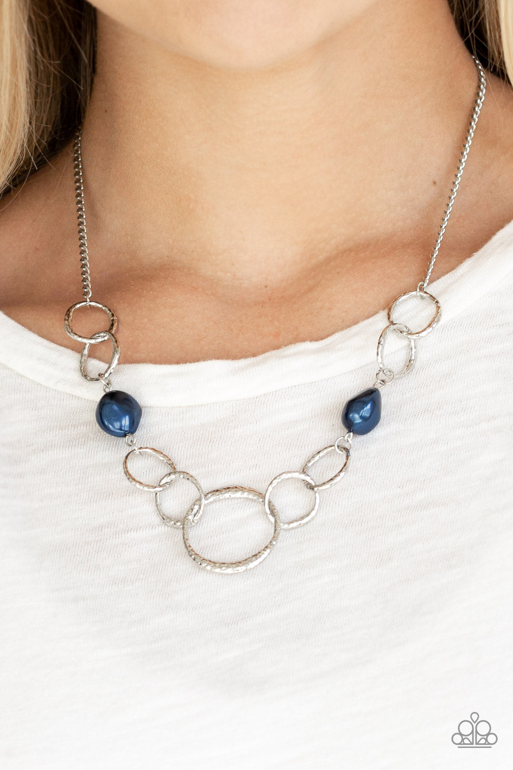 Paparazzi Accessories ✽ Lead Role - Blue Necklace✽Flat Rate Ship $4.50✽