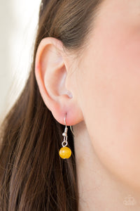 Paparazzi Accessories ✽ Modern Majesty - Yellow Necklace✽Flat Rate Ship $4.50✽