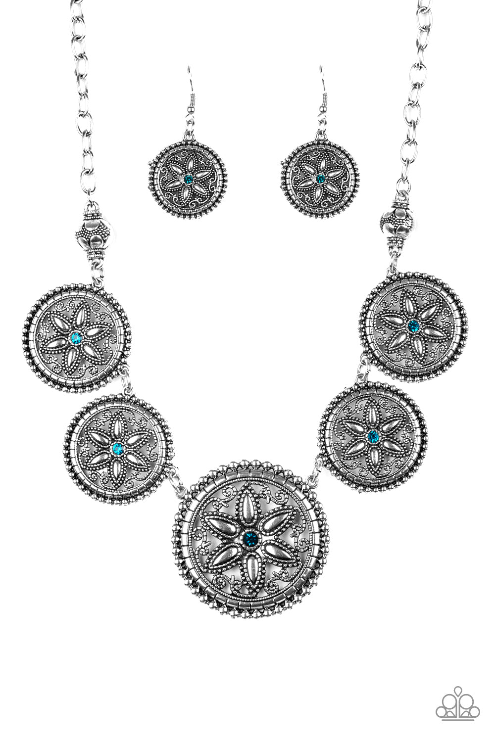 brought✽to✽you✽by✽blingflingbykat✽written-in-the-star-lilies-blue-necklace✽paparazzi-accessories