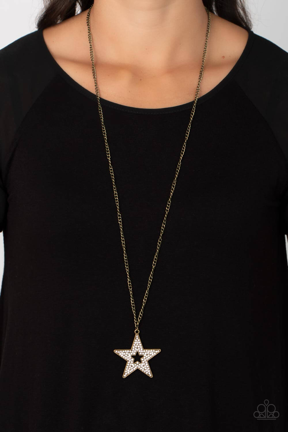 Paparazzi Accessories ❋Superstar Stylist - Brass Necklace❋ Flat Rate Ship $4.50❋ - Image #2