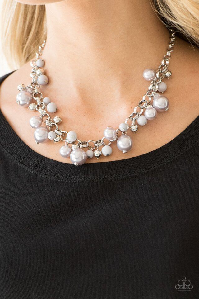 Paparazzi Accessories ❋The Upstater - Silver Necklace❋ Flat Rate Ship $4.50❋ - Image #2