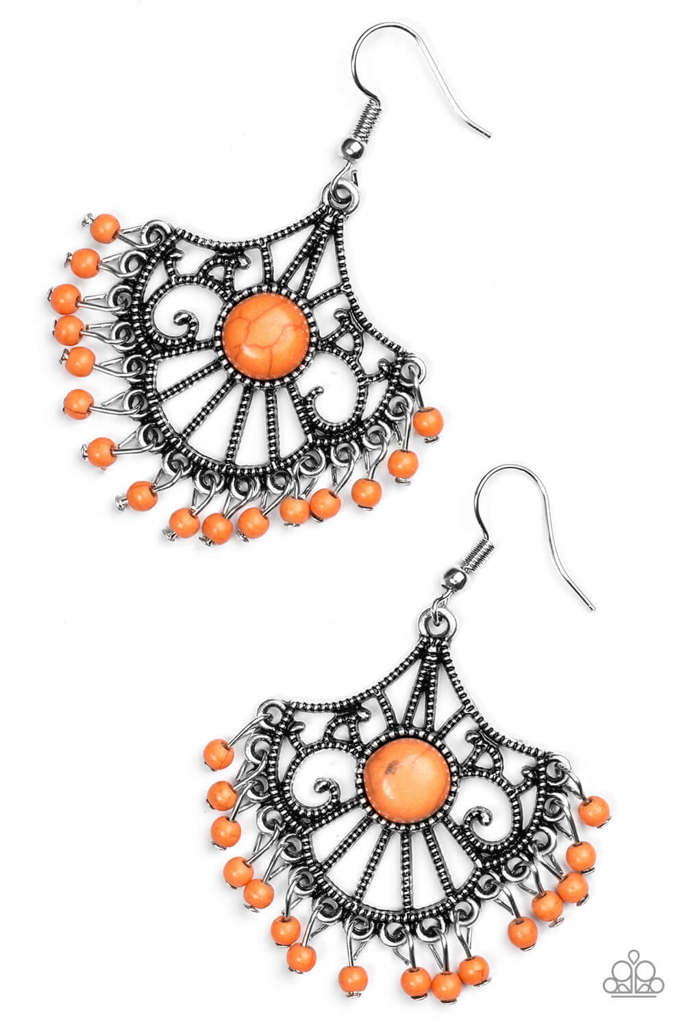 brought✽to✽you✽by✽blingflingbykat✽stone-lagoon-orange-earrings✽paparazzi-accessories