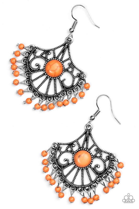 brought✽to✽you✽by✽blingflingbykat✽stone-lagoon-orange-earrings✽paparazzi-accessories