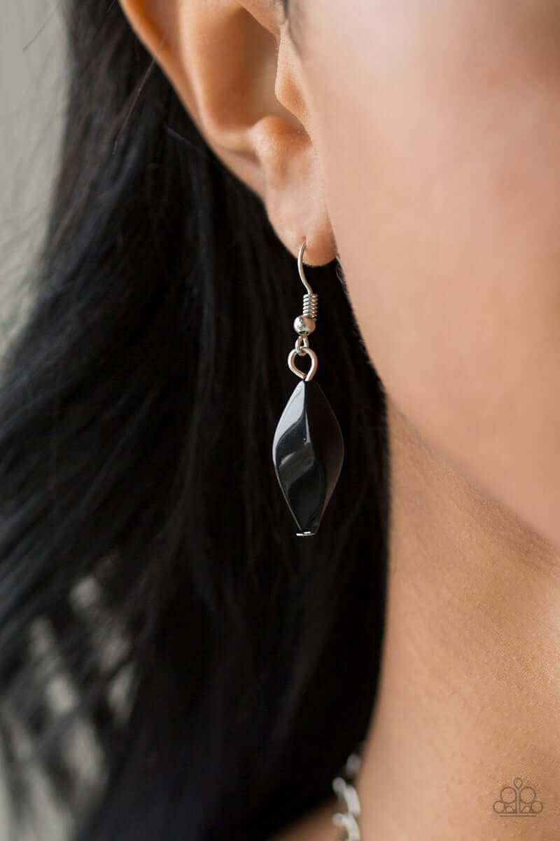 Paparazzi Accessories ❋Venturous Vibes - Black Necklace❋ Flat Rate Ship $4.50❋ - Image #3