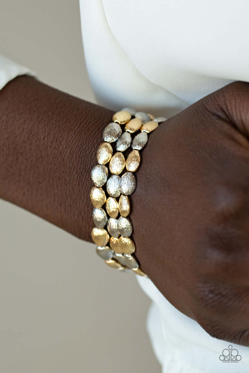 Paparazzi Accessories ✽ Basic Bliss - Multi Bracelet✽Flat Rate Ship $4.50✽ - Image #2
