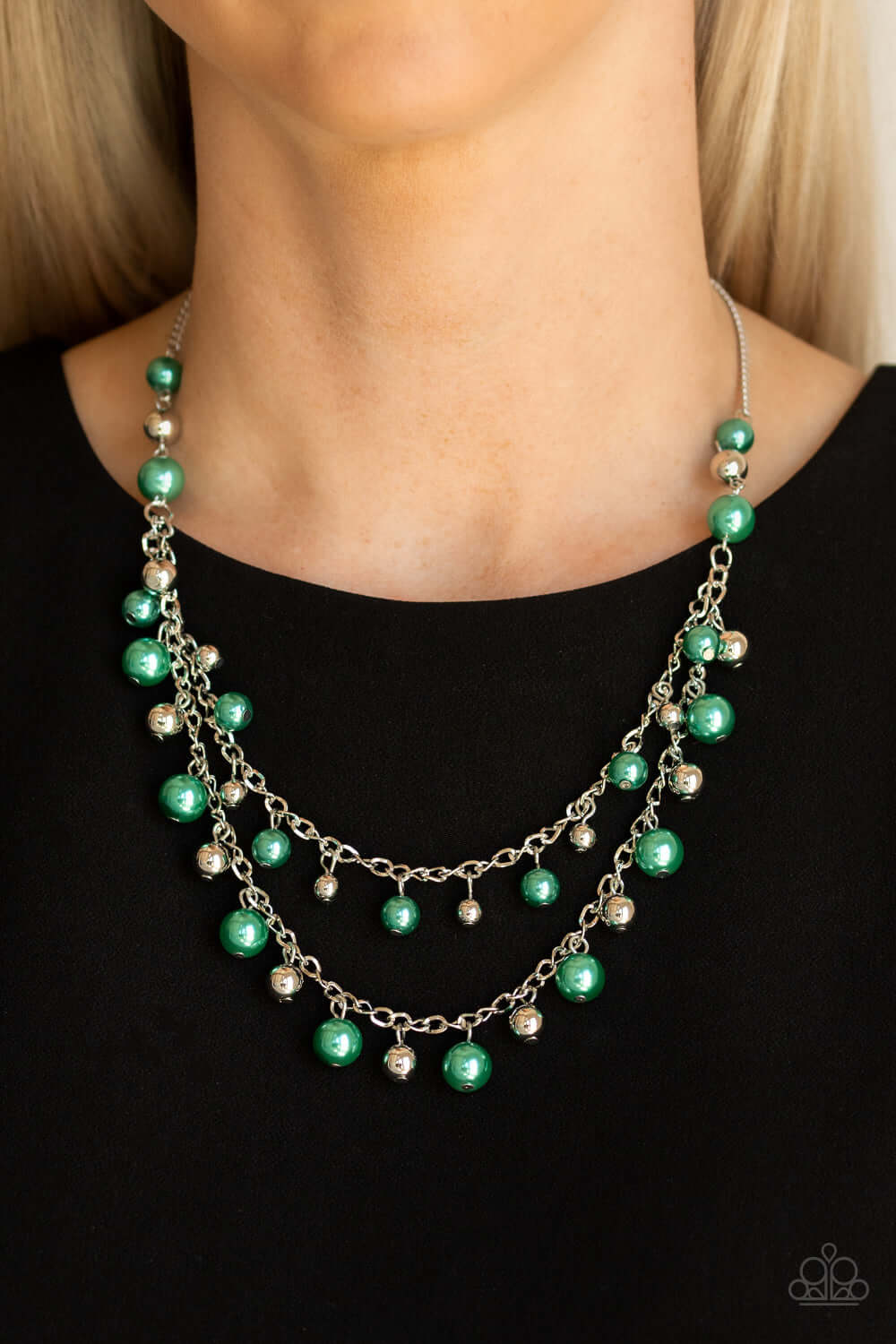 Paparazzi Accessories ✽ Fantastic Flair - Green Necklace✽Flat Rate Ship $4.50✽ - Image #2