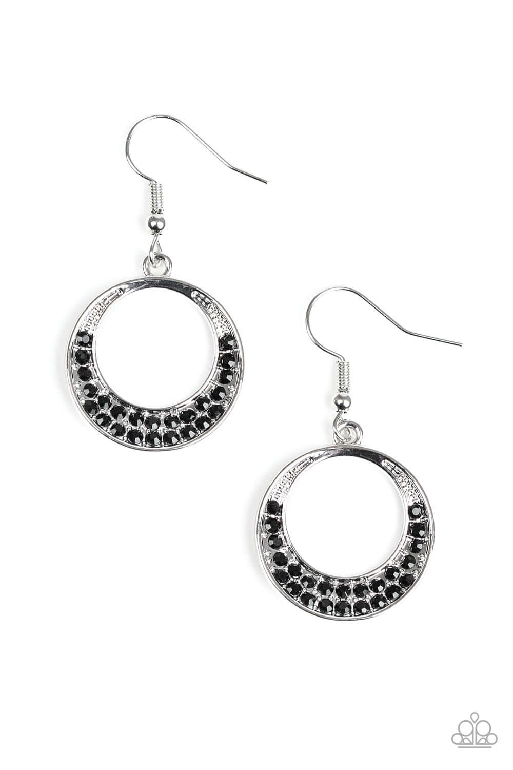 brought✽to✽you✽by✽blingflingbykat✽socialite-luster-black-earrings✽paparazzi-accessories