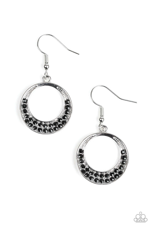 brought✽to✽you✽by✽blingflingbykat✽socialite-luster-black-earrings✽paparazzi-accessories
