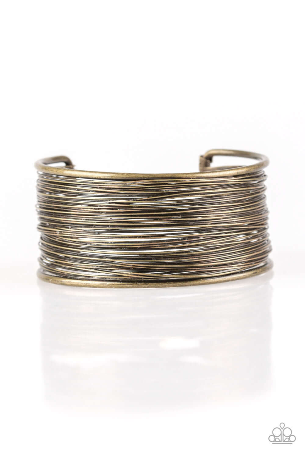 brought✽to✽you✽by✽blingflingbykat✽wire-warrior-brass-bracelet✽paparazzi-accessories