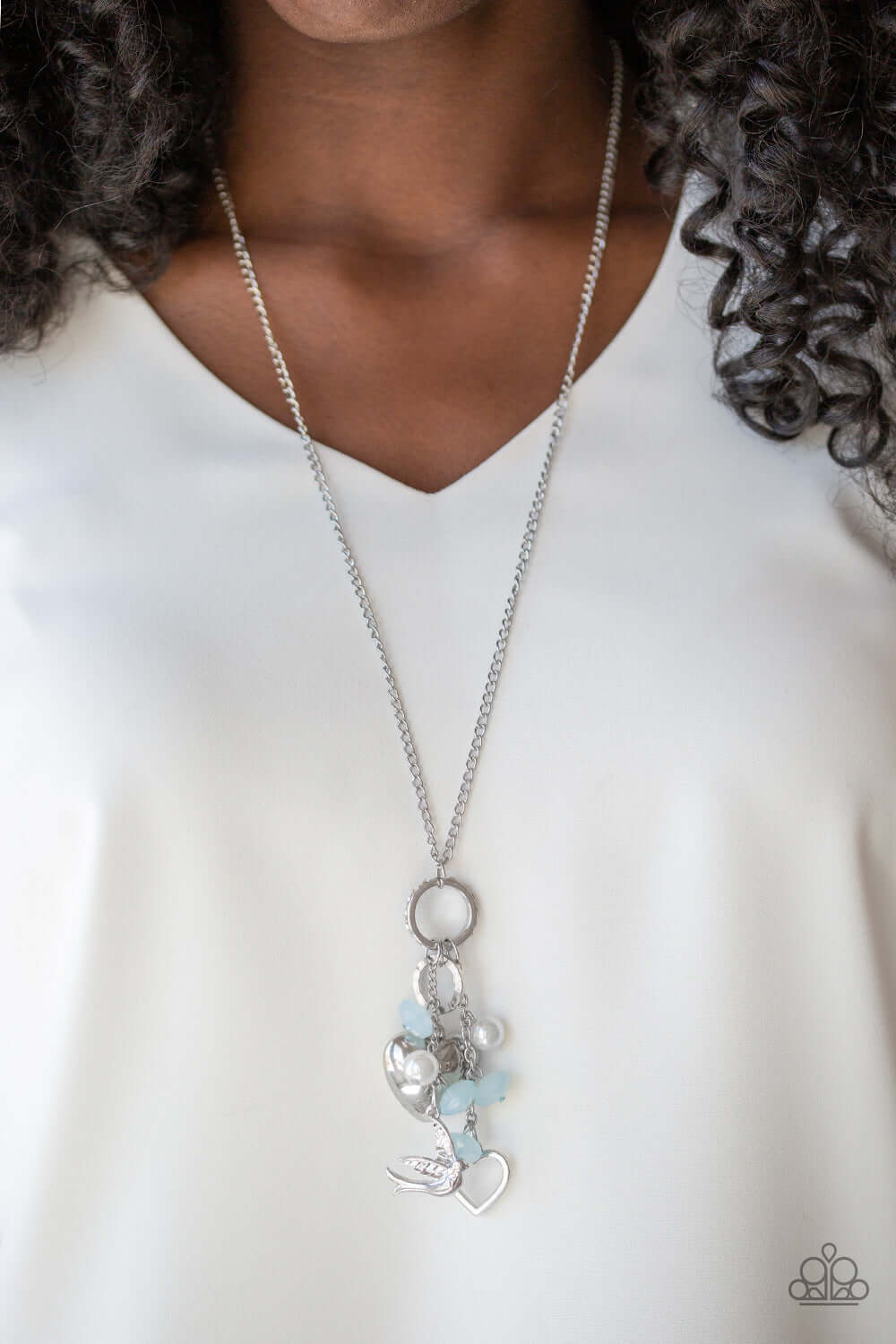 Paparazzi Accessories ✽ I Will Fly - Blue Necklace✽Flat Rate Ship $4.50✽ - Image #2