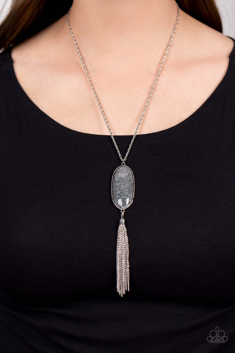 Paparazzi Accessories ❋Southern Stroll - Silver Necklace❋ Flat Rate Ship $4.50❋ - Image #2