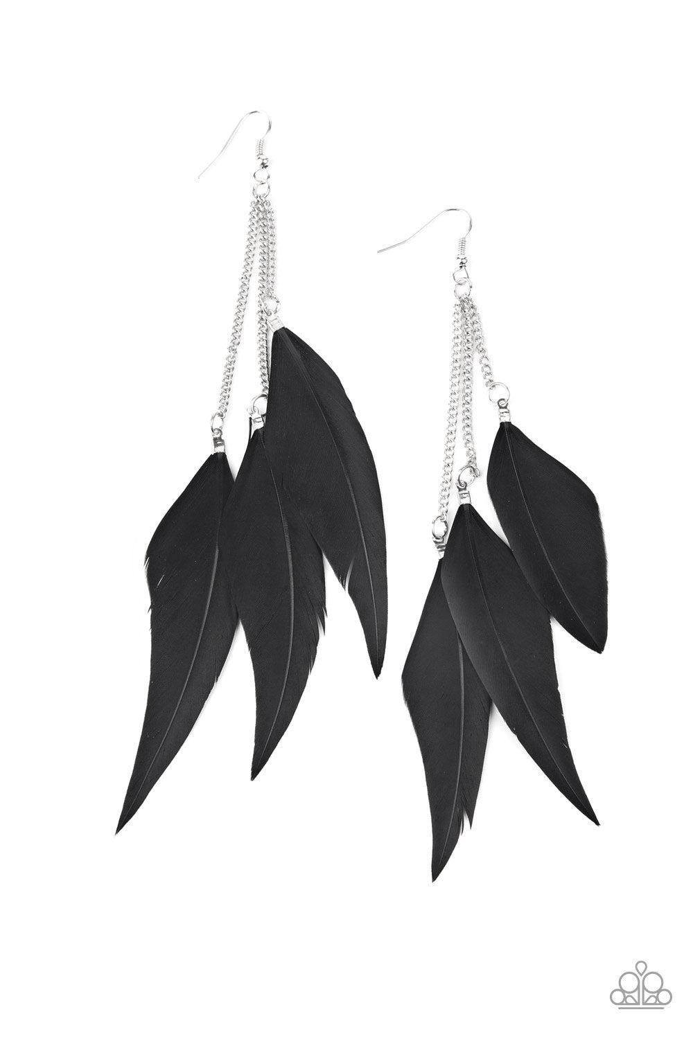 brought✽to✽you✽by✽blingflingbykatwest-side-western-black-earrings✽paparazzi-accessories