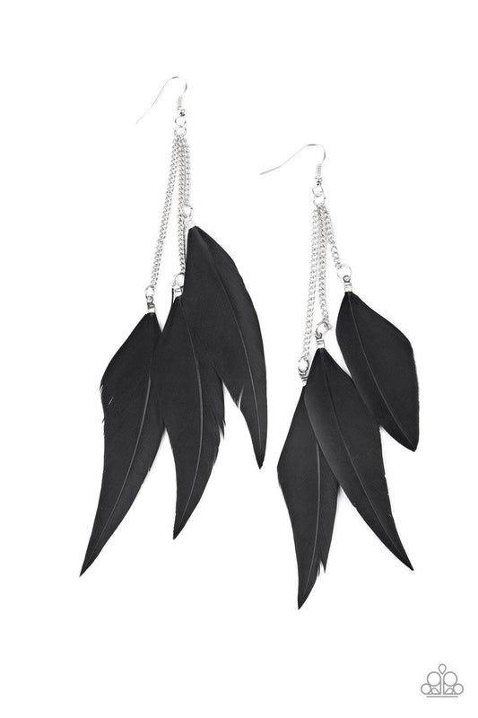 brought✽to✽you✽by✽blingflingbykatwest-side-western-black-earrings✽paparazzi-accessories