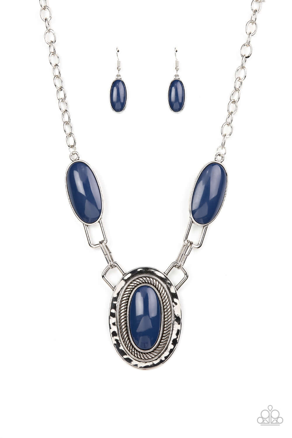 Paparazzi Accessories ❋Count to TENACIOUS - Blue Necklace❋ Flat Rate Ship $4.50❋ - Image #1