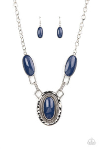 Paparazzi Accessories ❋Count to TENACIOUS - Blue Necklace❋ Flat Rate Ship $4.50❋ - Image #1