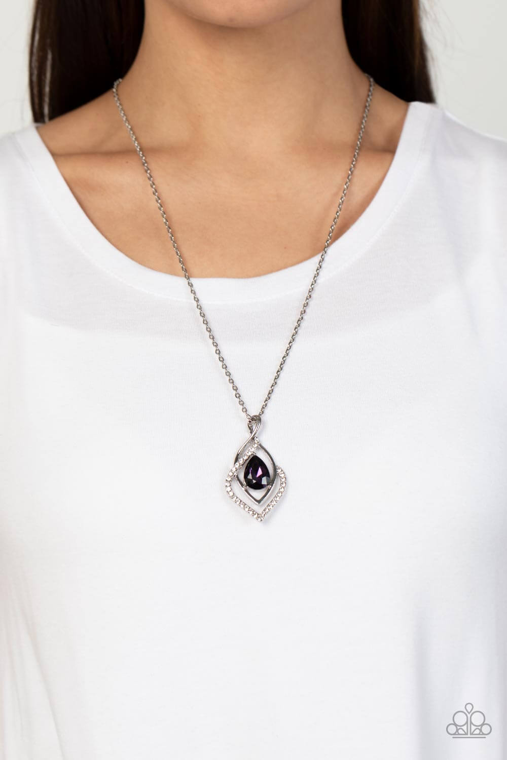 Paparazzi Accessories ❋Dauntless Demure - Purple Necklace❋ Flat Rate Ship $4.50❋ - Image #2