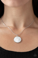 Load image into Gallery viewer, Paparazzi Accessories ✽ Shimmering Seashores - White Necklace✽Flat Rate Ship $4.50✽
