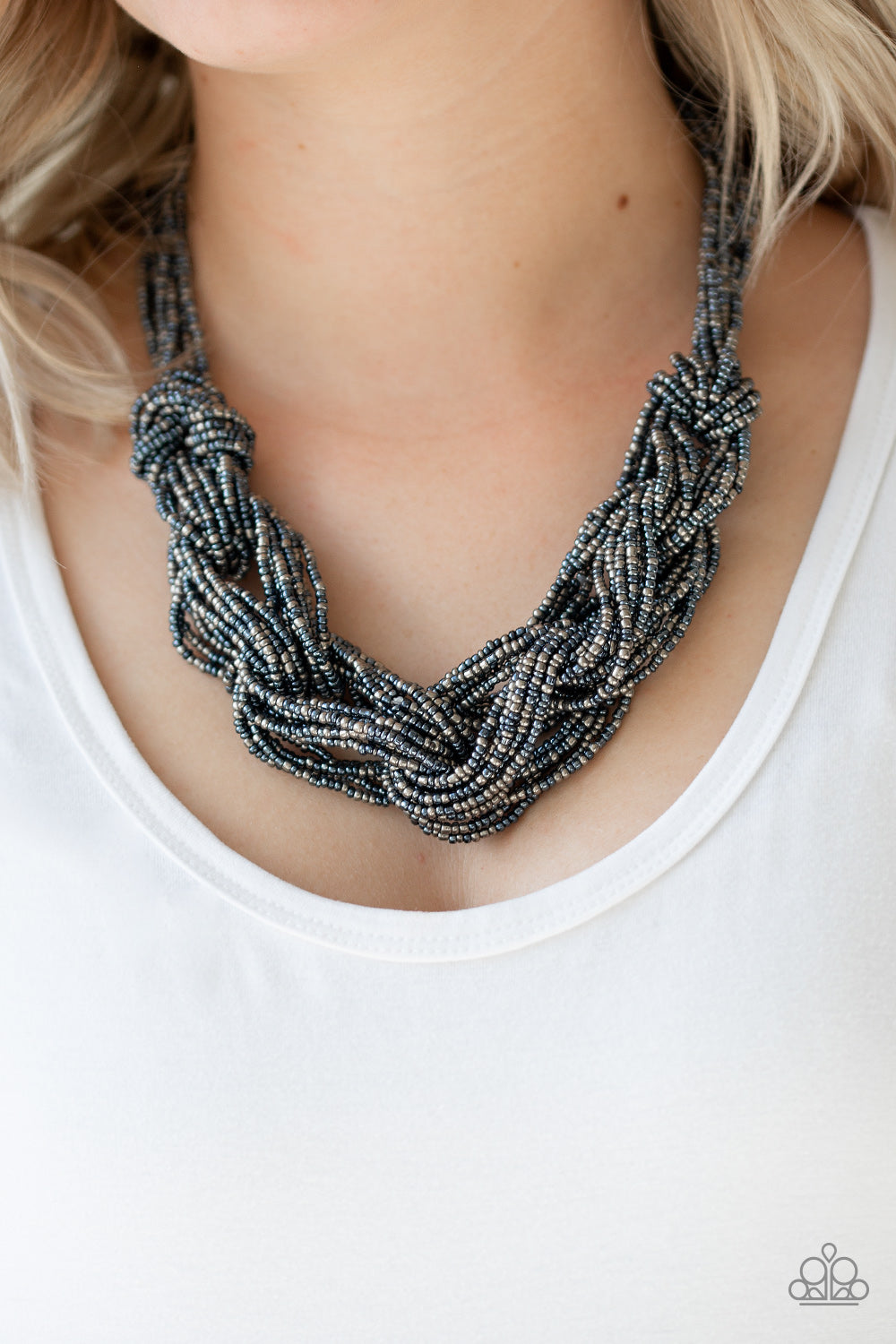 Paparazzi Accessories ✽ City Catwalk - Blue Necklace✽Flat Rate Ship $4.50✽