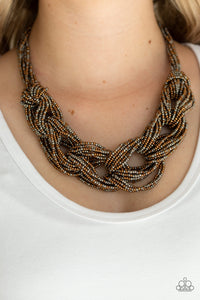 Paparazzi Accessories ✽City Catwalk - Copper Necklace✽Flat Rate Ship $4.50✽
