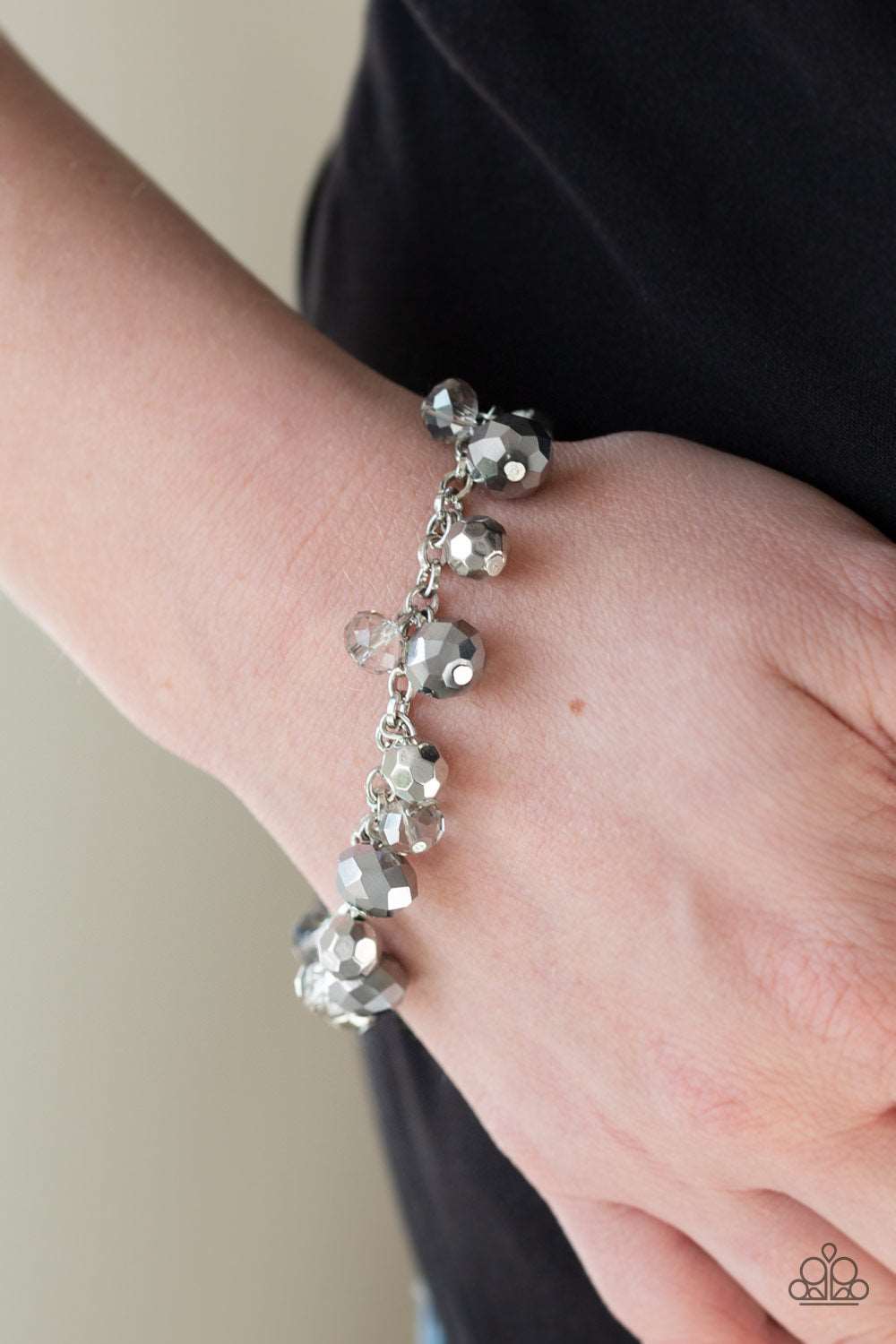 Paparazzi Accessories ✽ Brilliantly Burlesque - Silver Bracelet✽Flat Rate Ship $4.50✽