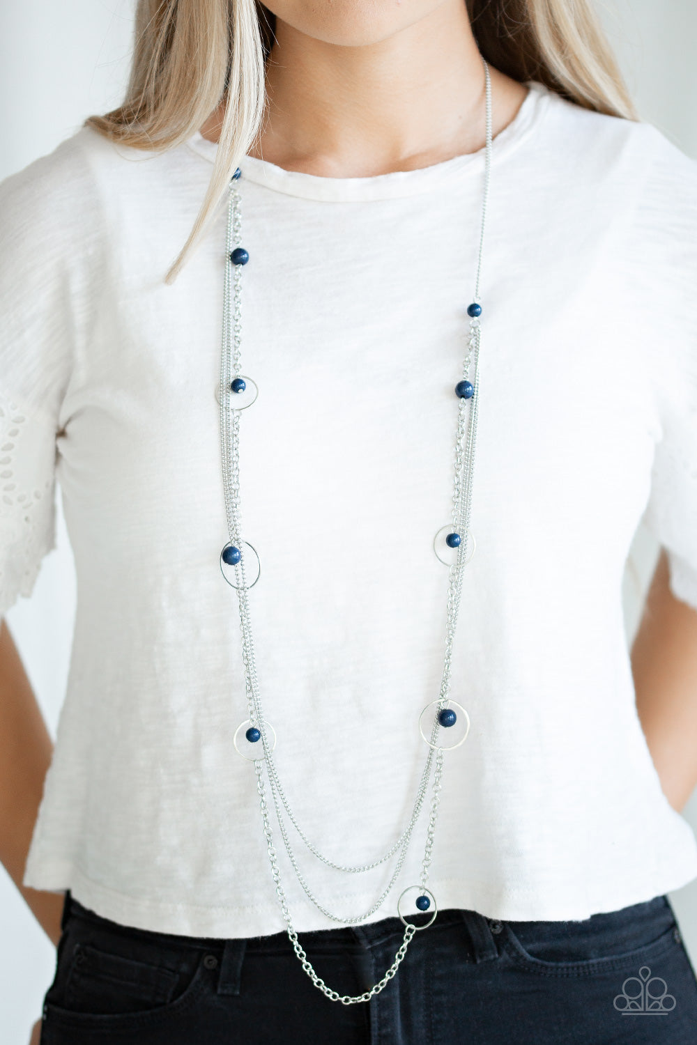 Paparazzi Accessories ✽ Collectively Carefree - Blue Necklace✽Flat Rate Ship $4.50✽