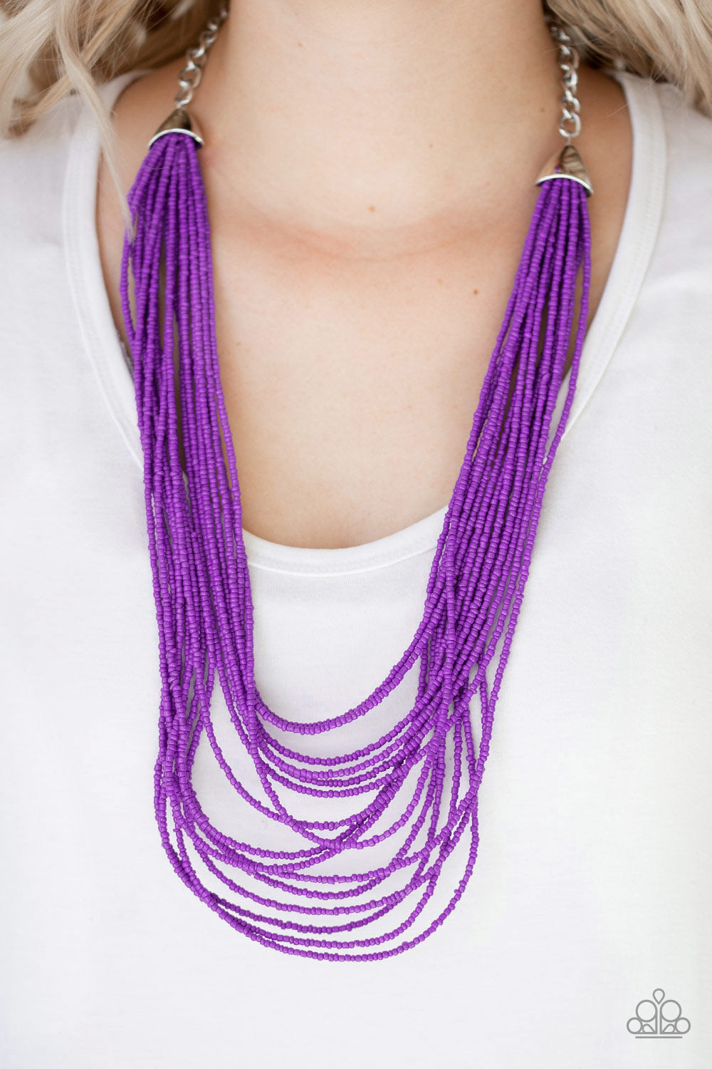 Paparazzi Accessories ✽ Peacefully Pacific - Purple Necklace✽Flat Rate Ship $4.50✽