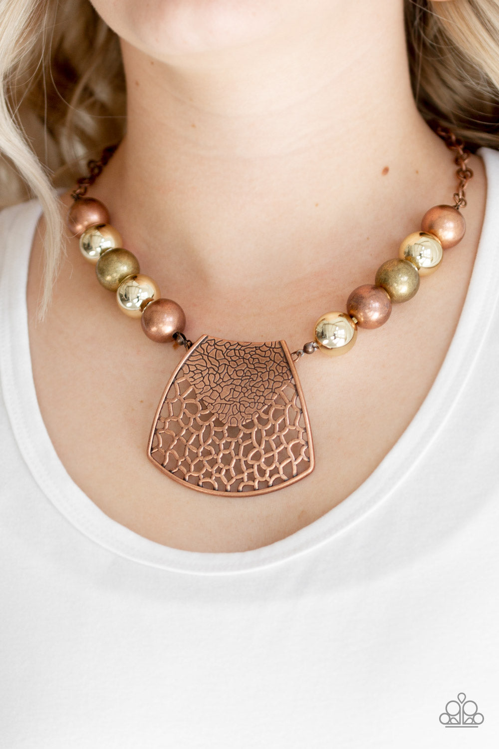 Paparazzi Accessories ✽ Large and In Charge - Multi Necklace✽Flat Rate Ship $4.50✽