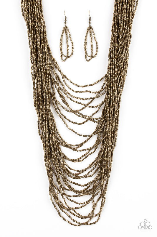 brought✽to✽you✽by✽blingflingbykat✽dauntless-dazzle-brass-necklace✽paparazzi-accessories