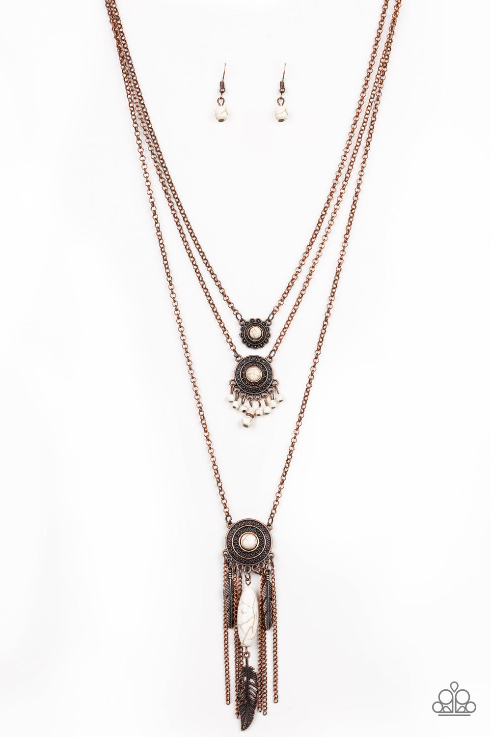 brought✽to✽you✽by✽blingflingbykat✽desert-daydream-copper-necklace✽paparazzi-accessories