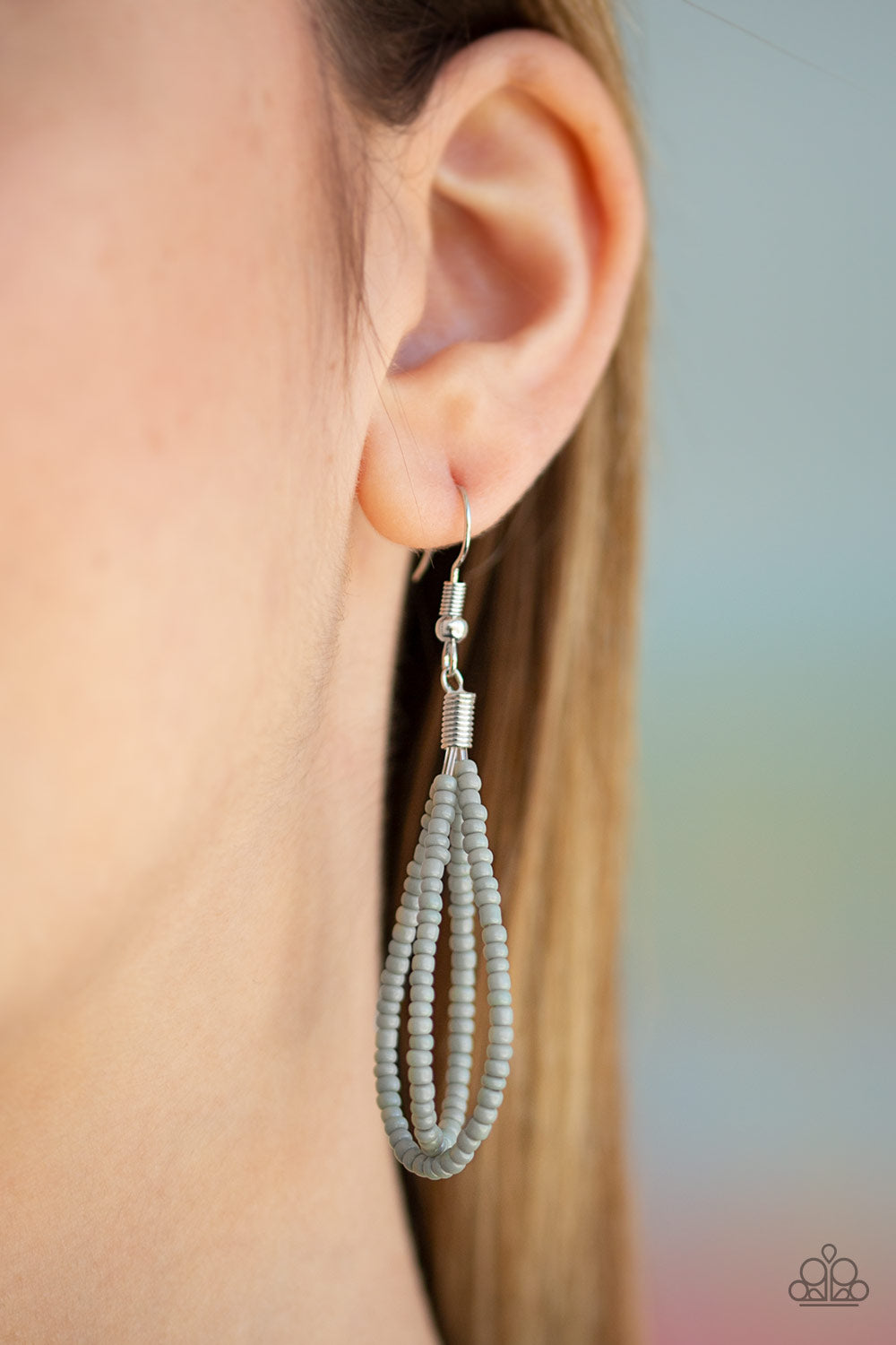 Paparazzi Accessories ✽ Peacefully Pacific - Silver Necklace✽Flat Rate Ship $4.50✽