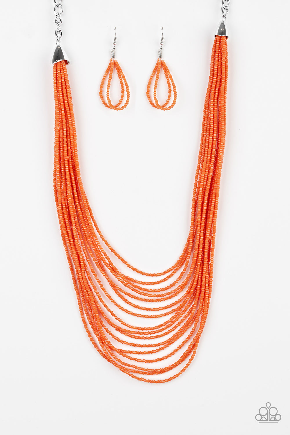 brought✽to✽you✽by✽blingflingbykat✽peacefully-pacific-orange-necklace✽paparazzi-accessories