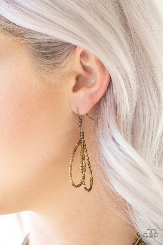 Paparazzi Accessories ❋Knotted Knockout - Brass Necklace❋ Flat Rate Ship $4.50❋