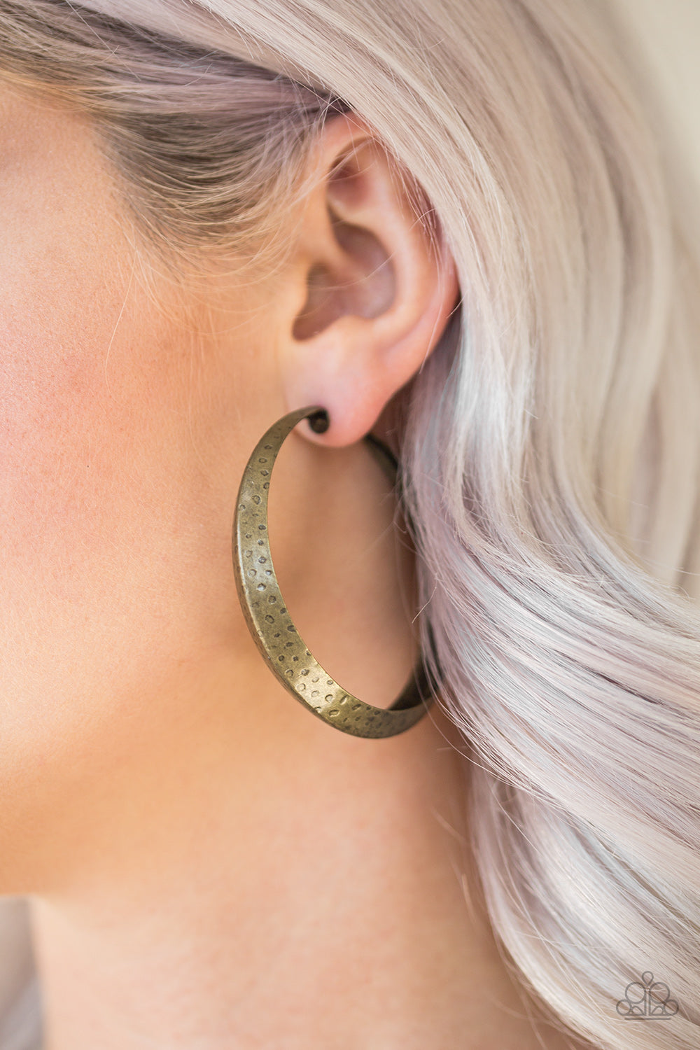 Paparazzi Accessories ✽ Jungle To Jungle - Brass Earrings✽Flat Rate Ship $4.50✽