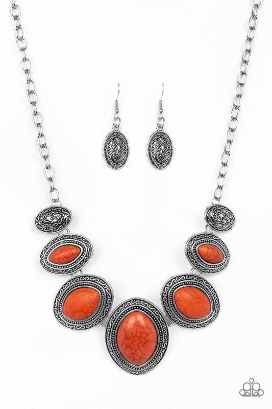 brought✽to✽you✽by✽blingflingbykat✽sierra-serenity-orange-necklace✽paparazzi-accessories