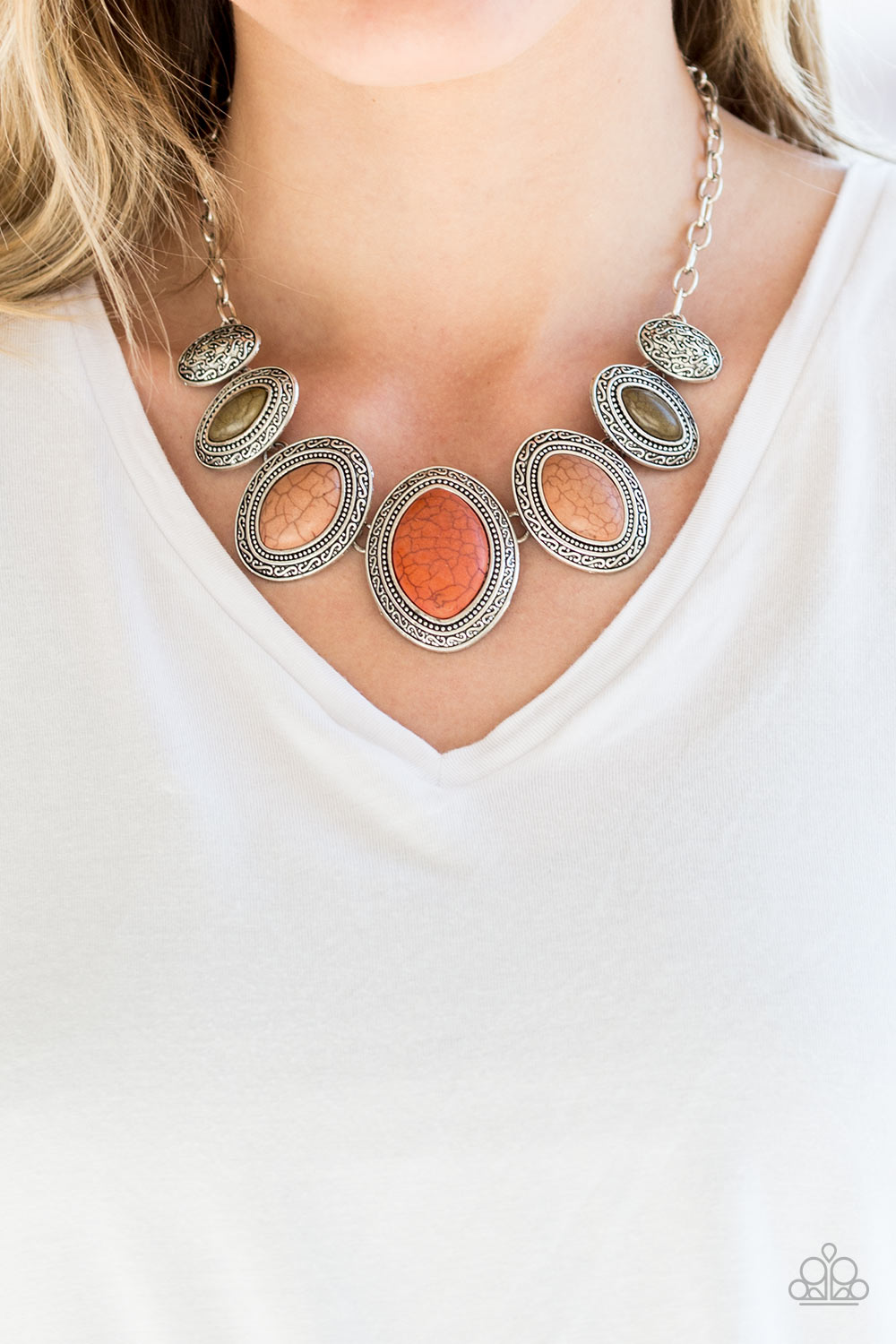 Paparazzi Accessories ✽ Sierra Serenity - Multi Necklace✽Flat Rate Ship $4.50✽