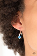 Load image into Gallery viewer, Paparazzi Accessories ❋Lunar Lotus - Blue Necklace❋ Flat Rate Ship $4.50❋
