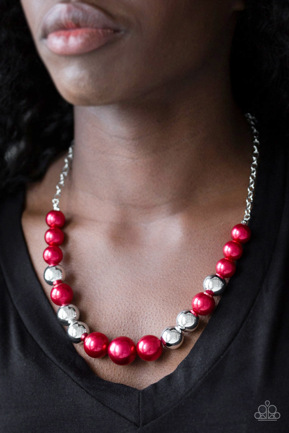 Paparazzi Accessories ✽ Take Note - Red Necklace✽Flat Rate Ship $4.50✽