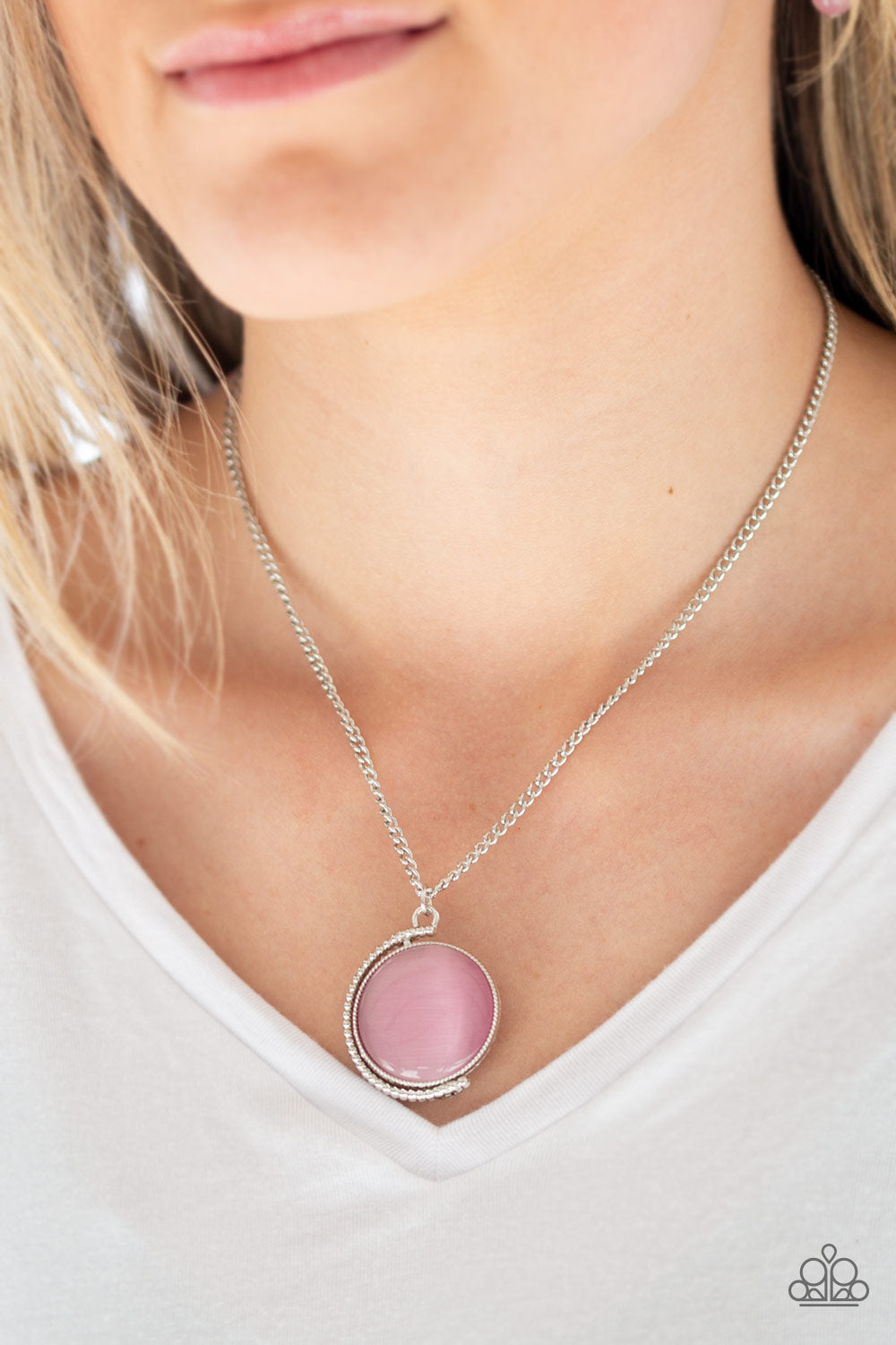 Paparazzi Accessories ✽ Luminous Lagoon - Pink Necklace✽Flat Rate Ship $4.50✽