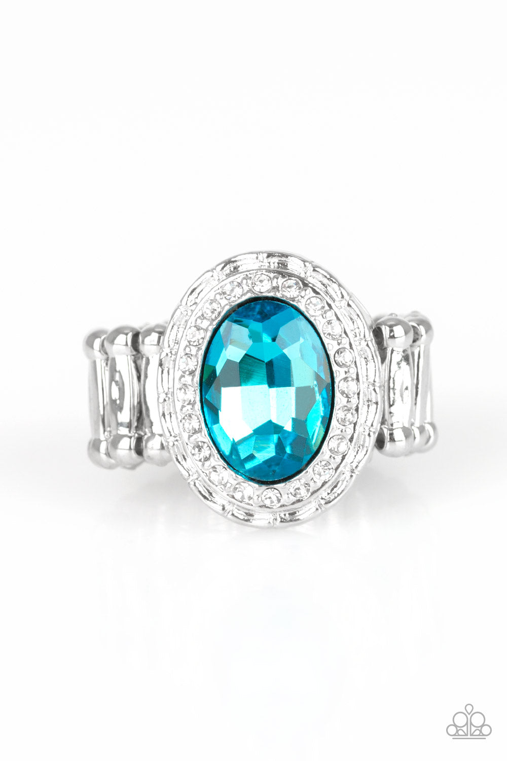 brought✽to✽you✽by✽blingflingbykat✽fiercely-flawless-blue-ring✽paparazzi-accessories
