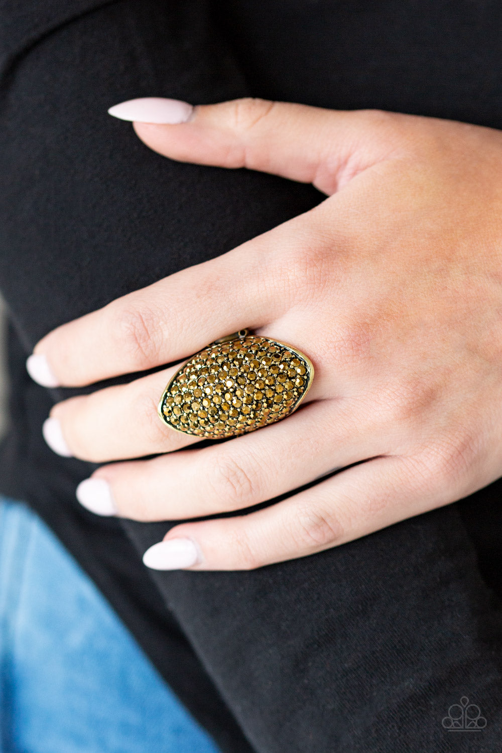 Paparazzi Accessories ✽ Shazam! - Brass Ring✽Flat Rate Ship $4.50✽