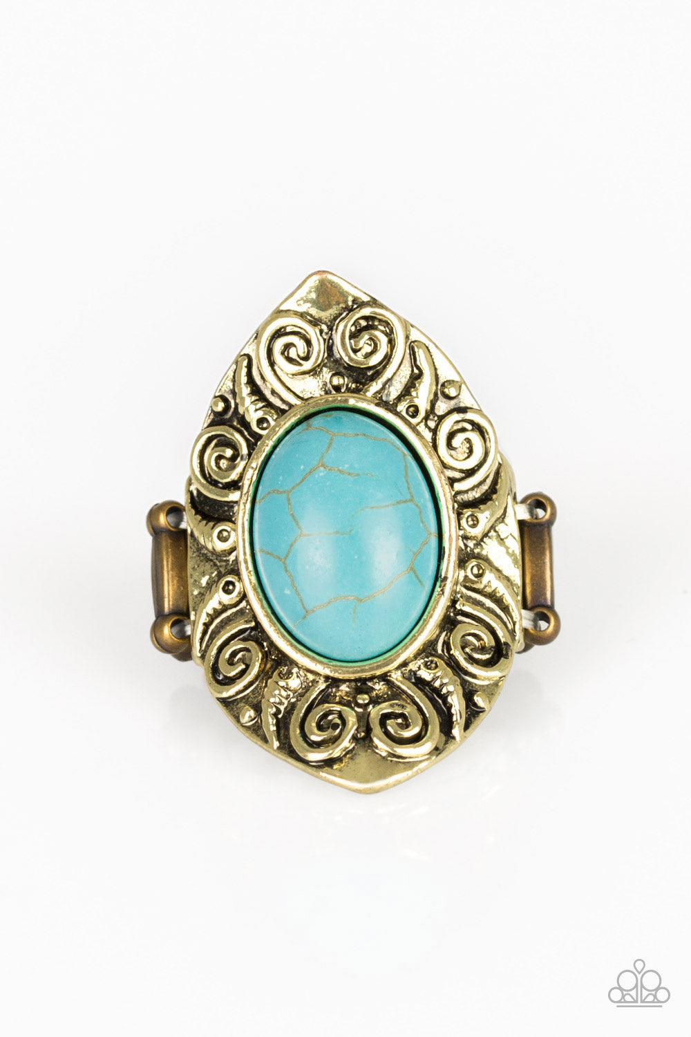 brought✽to✽you✽by✽blingflingbykat✽mega-mother-nature-brass-ring✽paparazzi-accessories